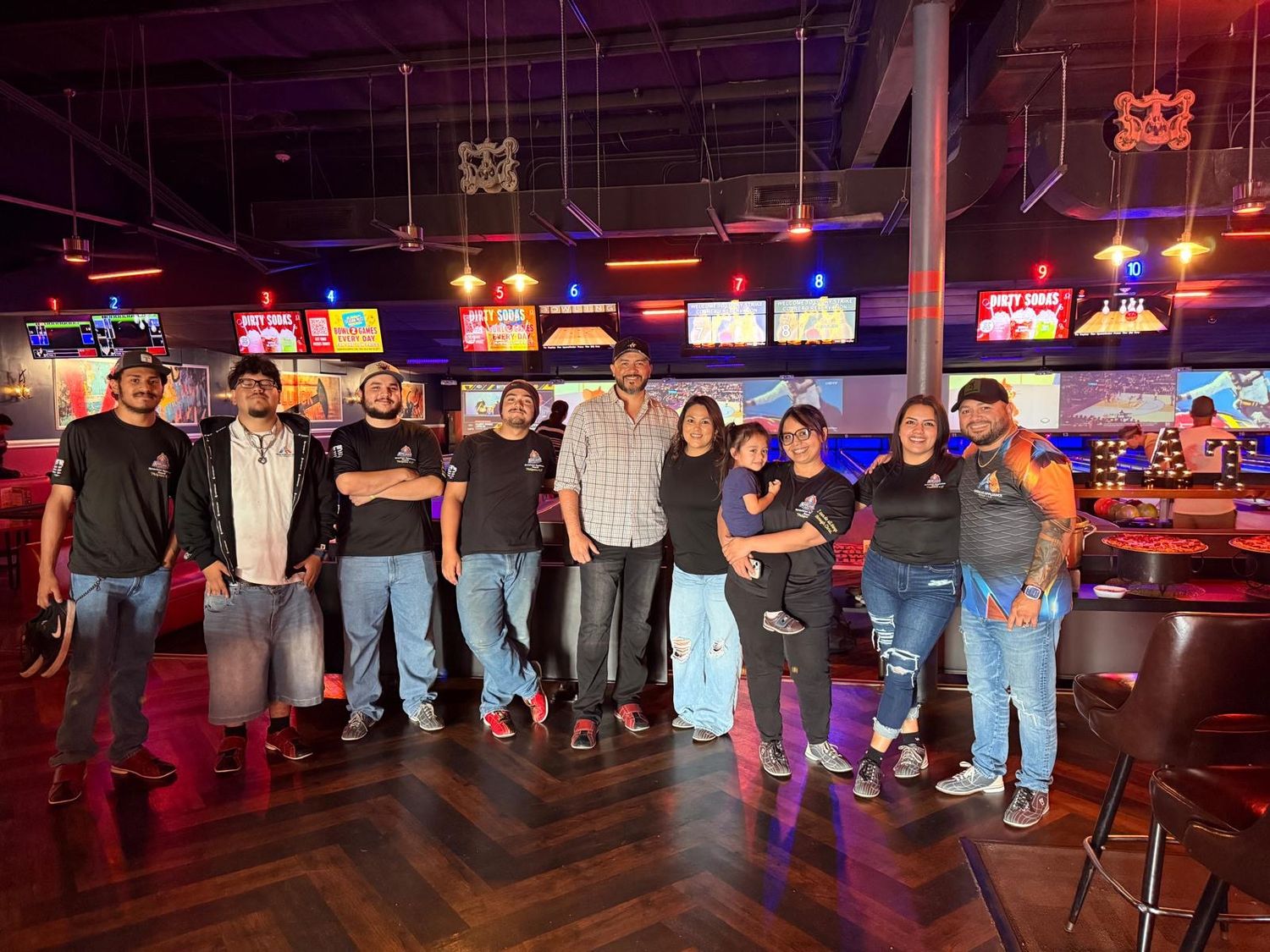 The American Appliance Repair team on a company outing
